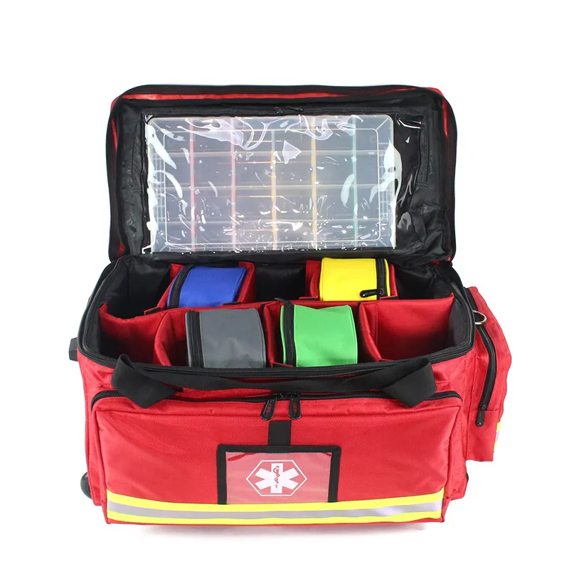 Custom Ambulance First Aid Kits - Lightweight and Durable 1680D Material